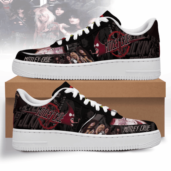 Tubopro Motley Crue Air Low-Top Sneakers Shoes For Men And Women