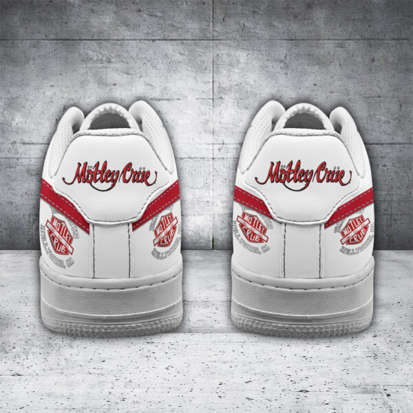 Tubopro Motley Crue Air Low-Top Sneakers Shoes For Men And Women - Image 4