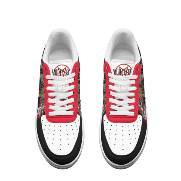 Tubopro Motley Crue Air Low-Top Sneakers Shoes For Men And Women - Image 2