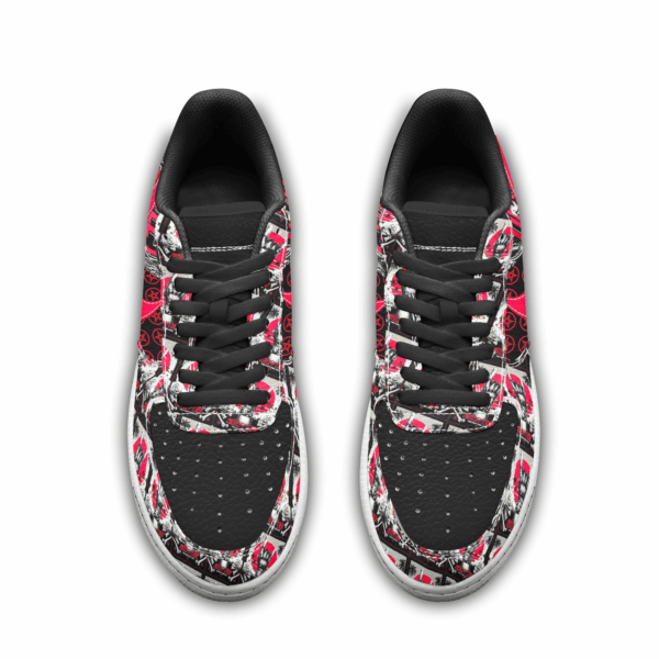 Tubopro Motley Crue Air Low-Top Sneakers Shoes For Men And Women - Image 2