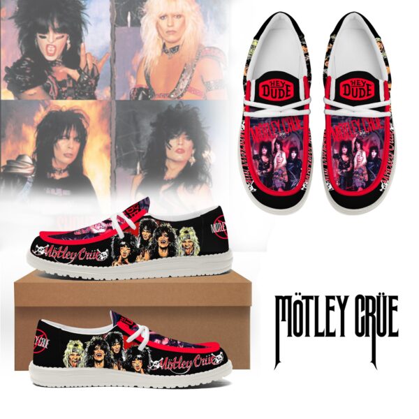 Tubopro Motley Crue Personalized Hey Dude Shoes For Men And Women