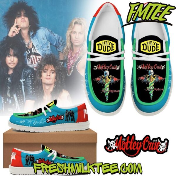 Tubopro Motley Crue Personalized Hey Dude Shoes For Men And Women