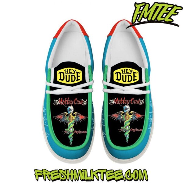 Tubopro Motley Crue Personalized Hey Dude Shoes For Men And Women - Image 3