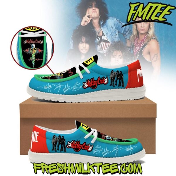 Tubopro Motley Crue Personalized Hey Dude Shoes For Men And Women - Image 2