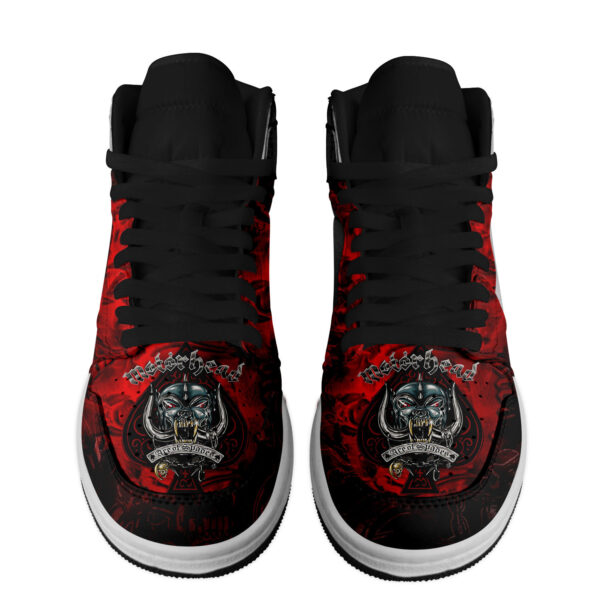 Tubopro Motorhead AJ1 High Sneakers Shoes For Men And Women - Image 3