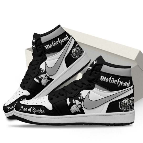 Tubopro Motorhead AJ1 High Sneakers Shoes For Men And Women - Image 3