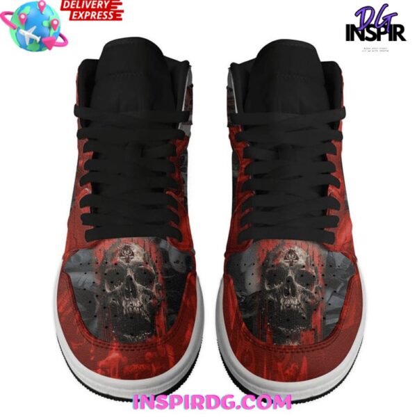 Tubopro Motörhead Lemmy Rock and Roll AJ1 High Sneakers Shoes For Men And Women - Image 3