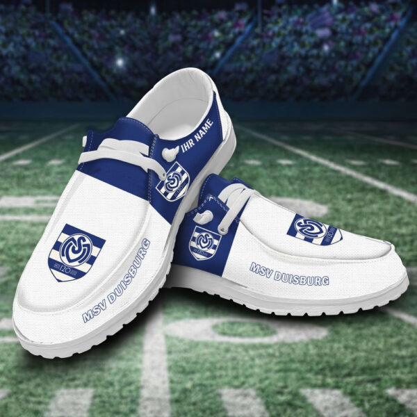 Tubopro MSV Duisburg Personalized Hey Dude Shoes For Men And Women