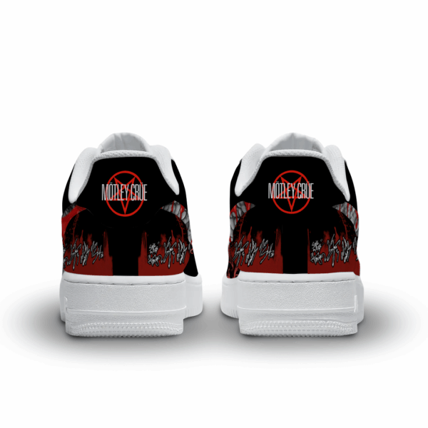 Tubopro Mötley Crüe Air Low-Top Sneakers Shoes For Men And Women - Image 2