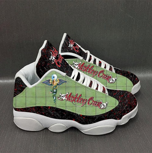 Tubopro MÃtley CrÃ¼e AJ13 Sneakers Shoes For Men And Women