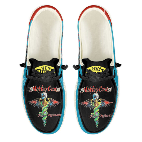 Tubopro Mötley Crüe Hey Dude Shoes For Men And Women - Image 3