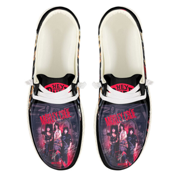 Tubopro Mötley Crüe Hey Dude Shoes For Men And Women - Image 2