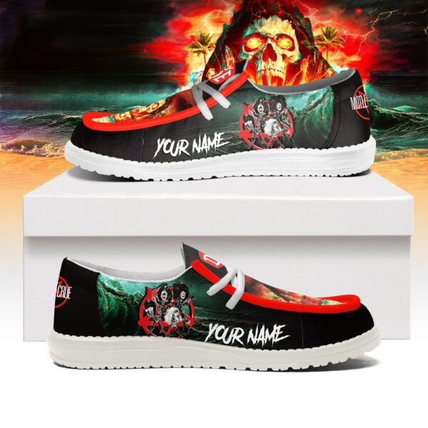 Tubopro Mötley Crüe Personalized Hey Dude Shoes For Men And Women - Image 2