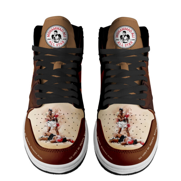 Tubopro Muhammad Ali AJ1 High Sneakers Shoes For Men And Women - Image 2