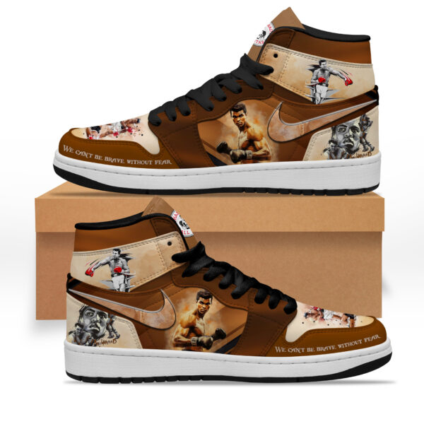 Tubopro Muhammad Ali AJ1 High Sneakers Shoes For Men And Women - Image 3