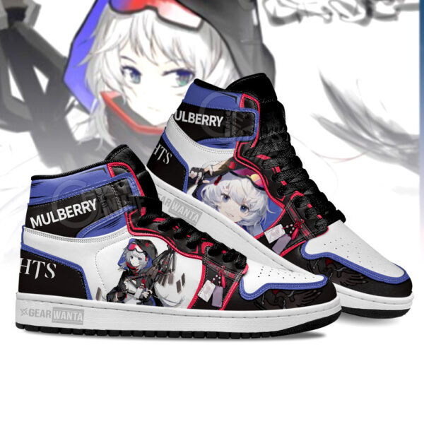 Tubopro Mulberry Arknights AJ1 High Sneakers Shoes For Men And Women - Image 3
