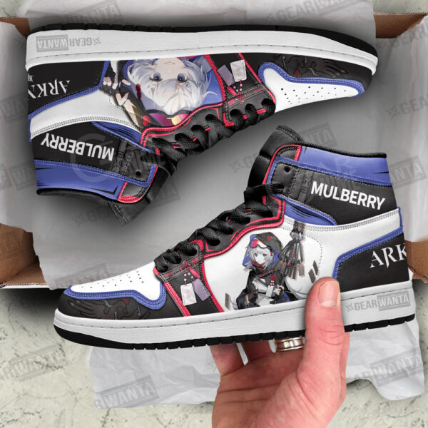 Tubopro Mulberry Arknights AJ1 High Sneakers Shoes For Men And Women - Image 2