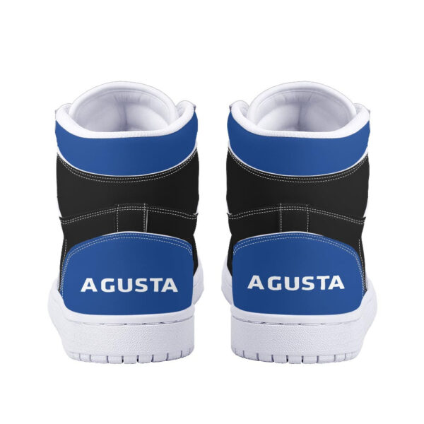 Tubopro MV Agusta AJ1 High Sneakers Shoes For Men And Women - Image 4