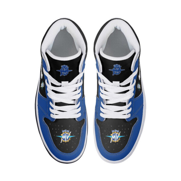 Tubopro MV Agusta AJ1 High Sneakers Shoes For Men And Women - Image 3