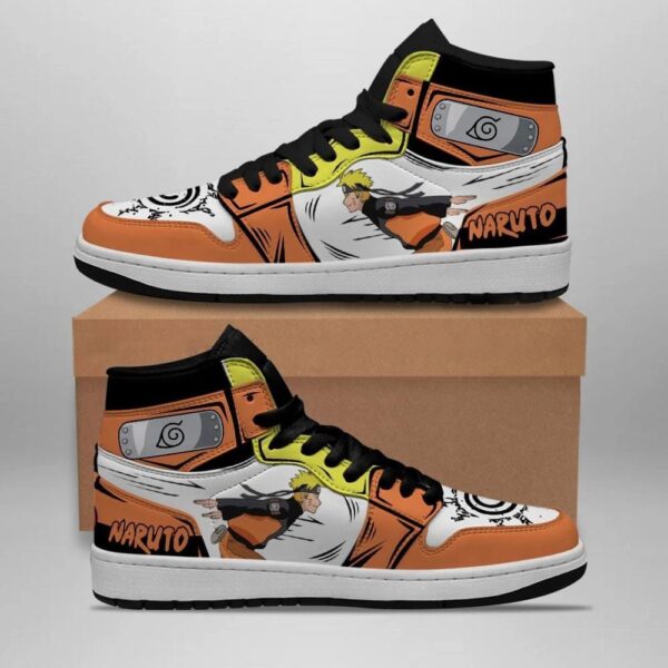 Tubopro Naruto AJ1 High Sneakers Shoes For Men And Women