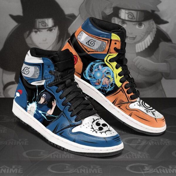 Tubopro Naruto AJ1 High Sneakers Shoes For Men And Women - Image 2