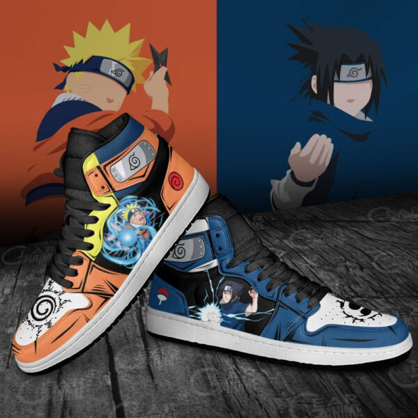 Tubopro Naruto AJ1 High Sneakers Shoes For Men And Women - Image 3