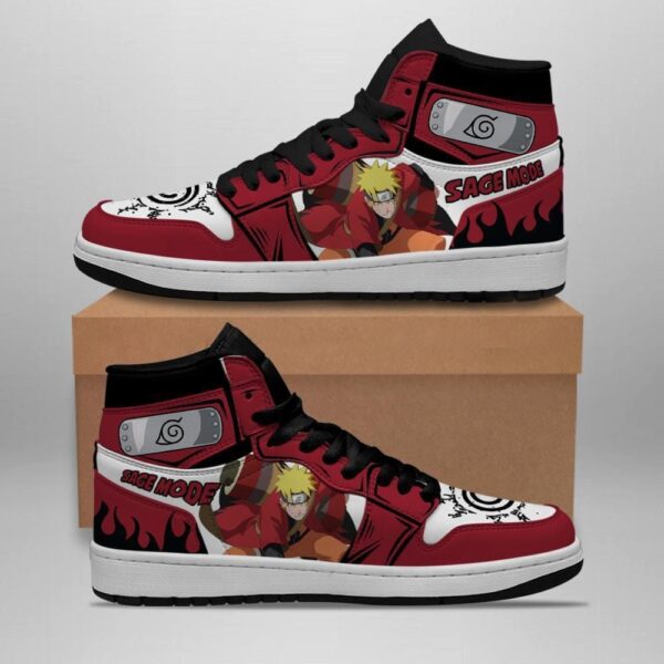 Tubopro Naruto AJ1 High Sneakers Shoes For Men And Women