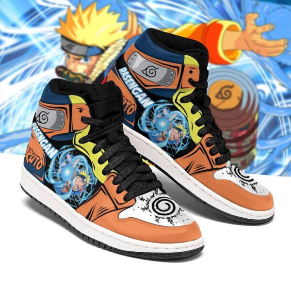 Tubopro Naruto AJ1 High Sneakers Shoes For Men And Women - Image 2