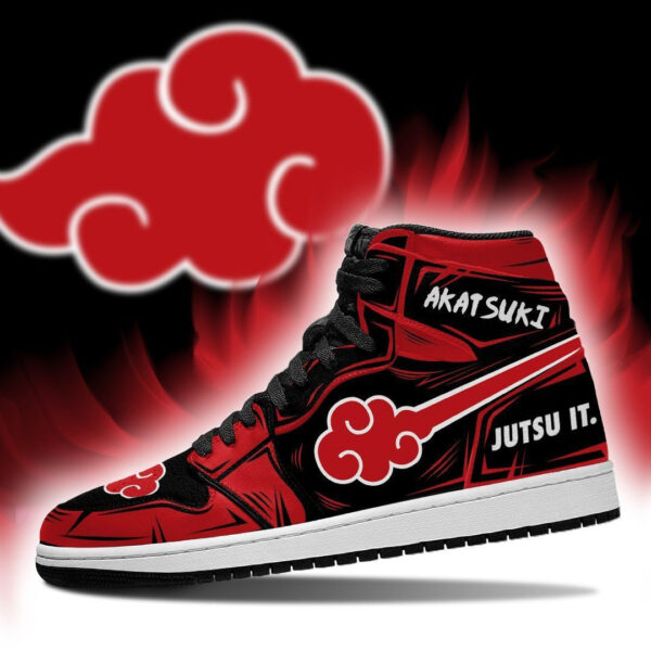 Tubopro Naruto AJ1 High Sneakers Shoes For Men And Women - Image 2
