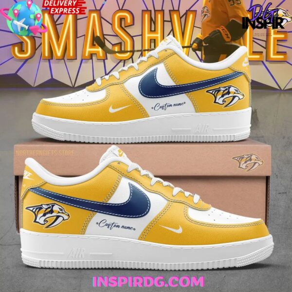 Tubopro Nashville Predators Air Low-Top Sneakers Shoes For Men And Women