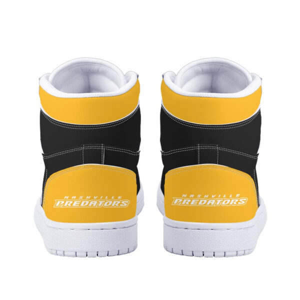 Tubopro Nashville Predators AJ1 High Sneakers Shoes For Men And Women - Image 4