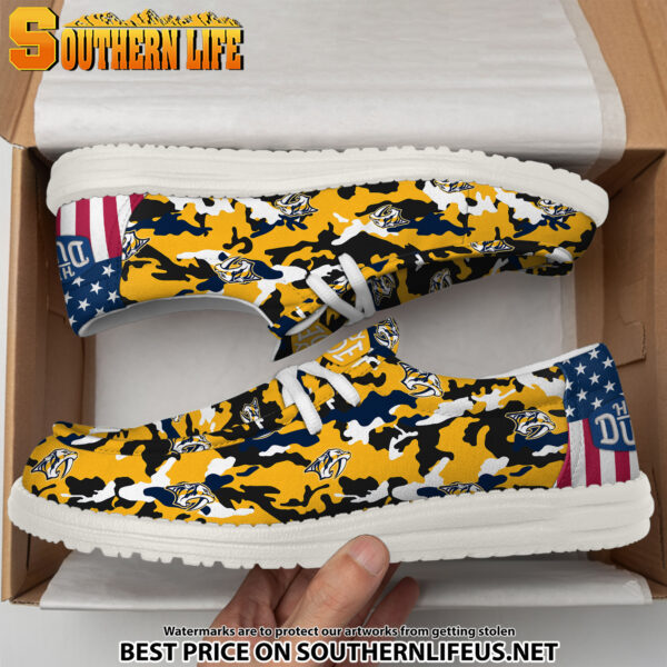 Tubopro Nashville Predators Personalized Hey Dude Shoes For Men And Women - Image 4