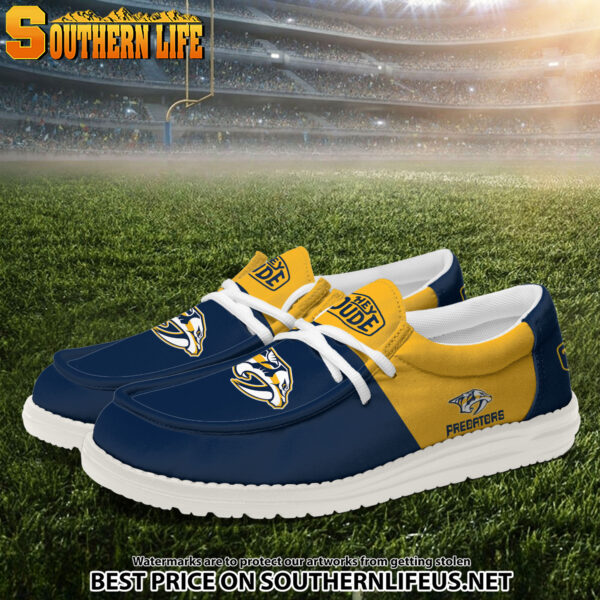 Tubopro Nashville Predators Personalized Hey Dude Shoes For Men And Women - Image 2