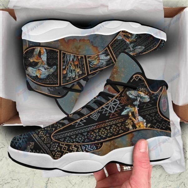 Tubopro Native Mushroom Mushroom AJ13 Sneakers Shoes For Men And Women - Image 2