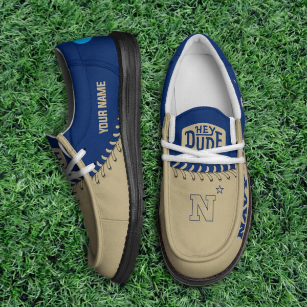 Tubopro Navy Midshipmen Hey Dude Shoes For Men And Women - Image 2