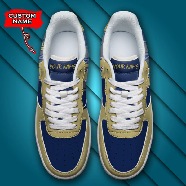 Tubopro Navy Midshipmen NCAA Air Low-Top Sneakers Shoes For Men And Women - Image 4