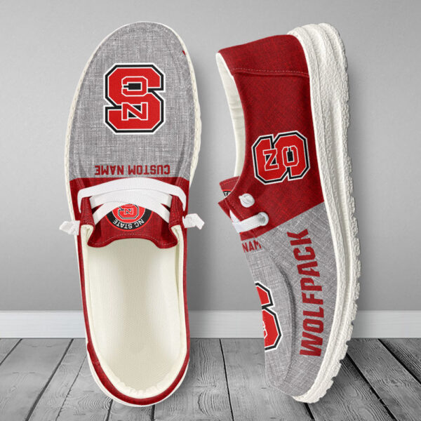 Tubopro NC State Wolfpack Hey Dude Shoes For Men And Women - Image 6