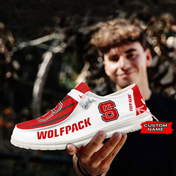 Tubopro NC State Wolfpack Hey Dude Shoes For Men And Women - Image 3