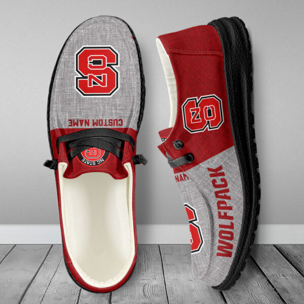Tubopro NC State Wolfpack Hey Dude Shoes For Men And Women - Image 5