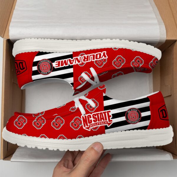 Tubopro NC State Wolfpack Personalized Hey Dude Shoes For Men And Women