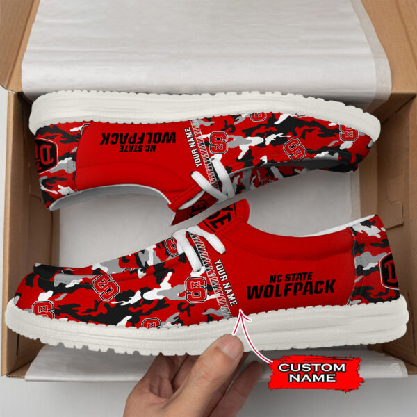 Tubopro NC State Wolfpack Personalized Hey Dude Shoes For Men And Women - Image 2