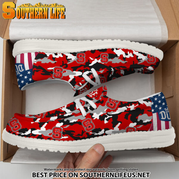 Tubopro NC State Wolfpack Personalized Hey Dude Shoes For Men And Women - Image 4