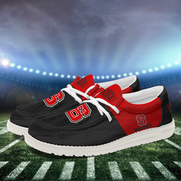 Tubopro NC State Wolfpack Personalized Hey Dude Shoes For Men And Women - Image 3