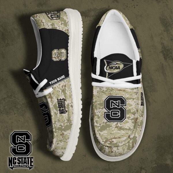 Tubopro NC State Wolfpack Personalized Hey Dude Shoes For Men And Women