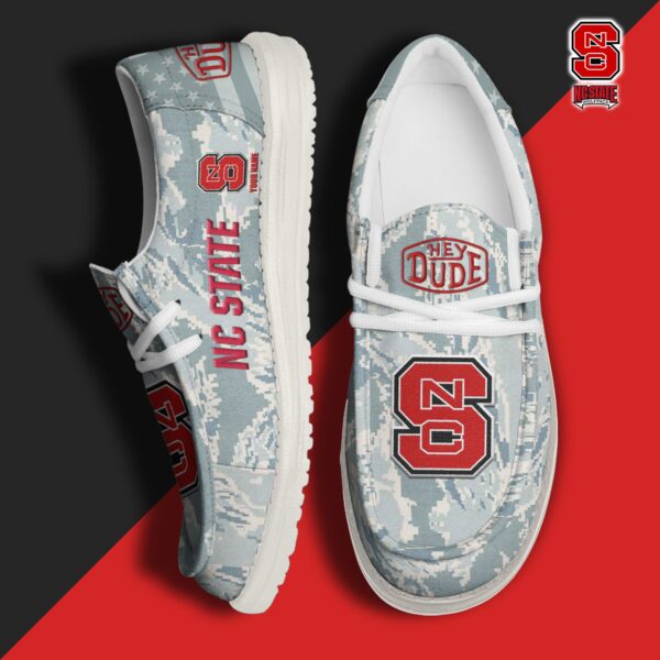 Tubopro NC State Wolfpack Personalized Hey Dude Shoes For Men And Women