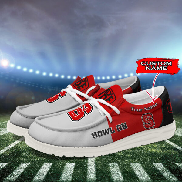 Tubopro NC State Wolfpack Personalized Hey Dude Shoes For Men And Women - Image 3