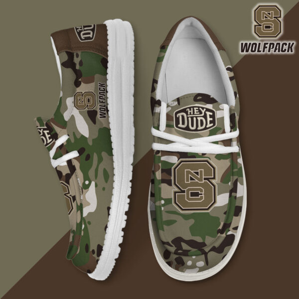 Tubopro NC State Wolfpack Personalized Hey Dude Shoes For Men And Women