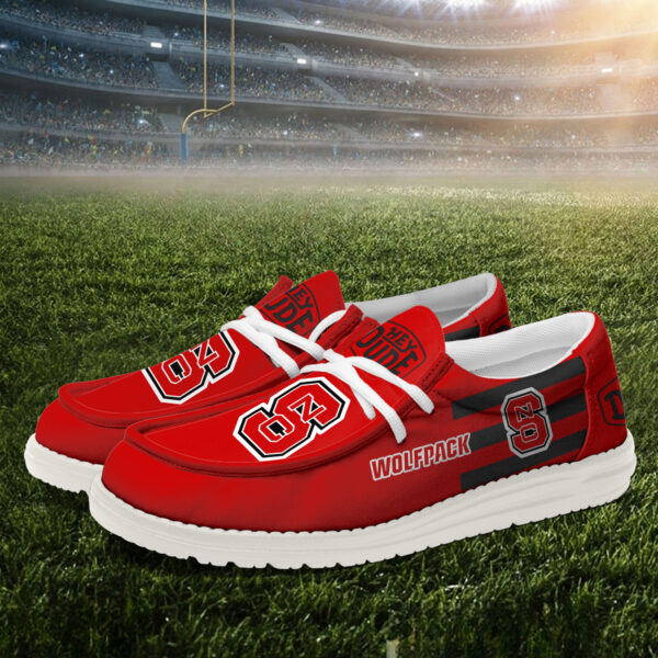 Tubopro NC State Wolfpack Personalized Hey Dude Shoes For Men And Women - Image 2