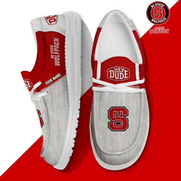 Tubopro NC State Wolfpack Personalized Hey Dude Shoes For Men And Women
