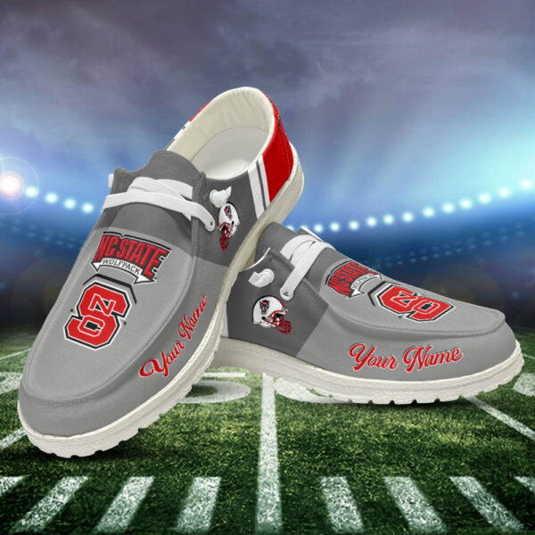 Tubopro NC State Wolfpack Personalized Hey Dude Shoes For Men And Women